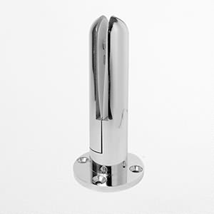 分體式圓形無(wú)框泳池玻璃夾