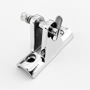 帶鎖片弧形山型座